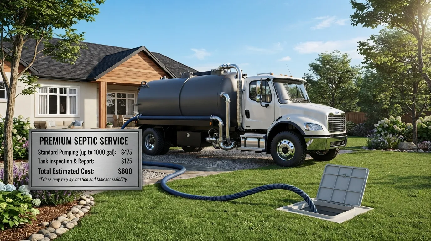 Septic Tank Pumping Cost in Kissimmee, FL