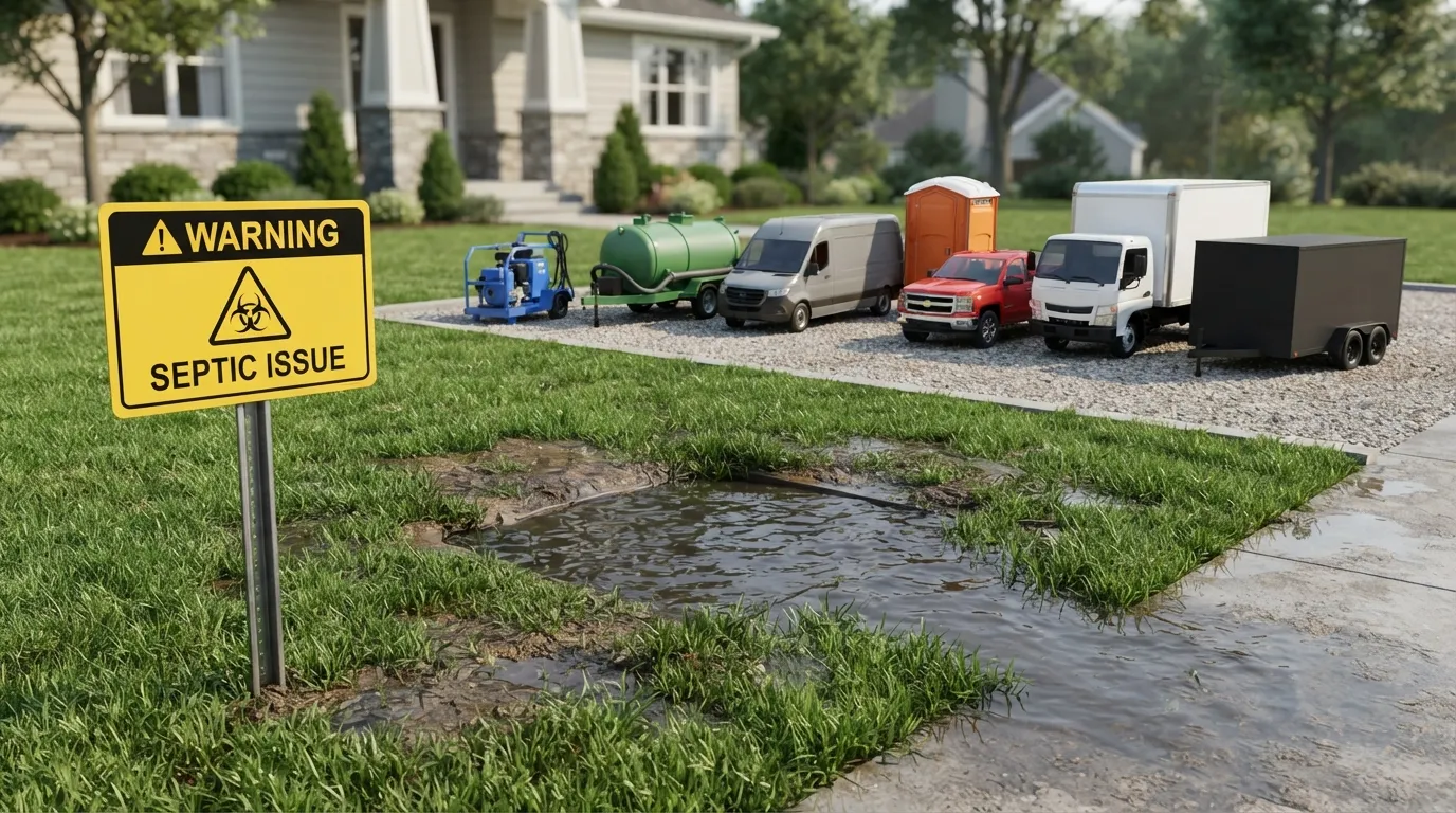 Septic Tank Warning Signs in Kissimmee, FL